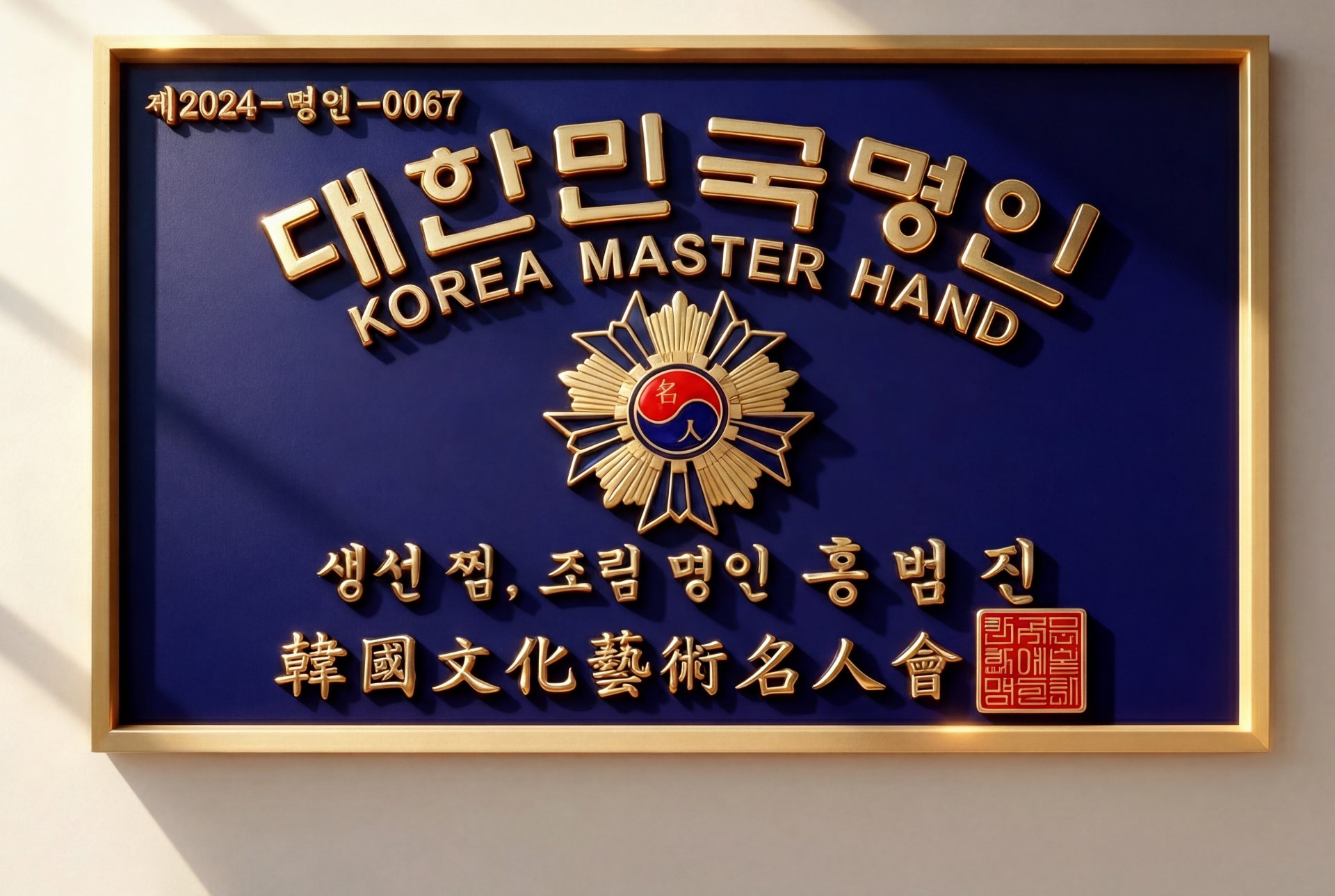 생선 찜·조림 명인패